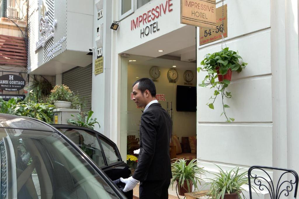 Hanoi Impressive Hotel Exterior foto